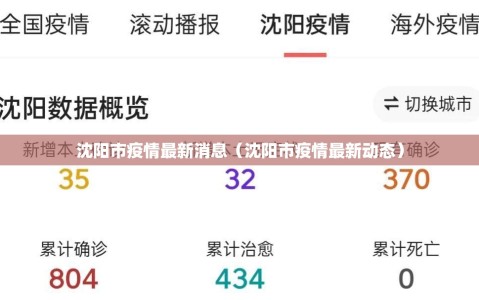 沈阳市疫情最新消息（沈阳市疫情最新动态）