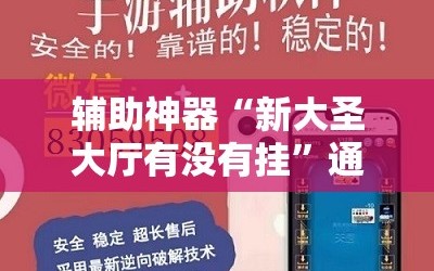 辅助神器“新大圣大厅有没有挂”通用版下载教程!