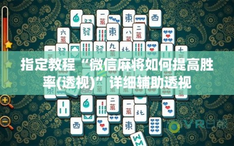 指定教程“微信麻将如何提高胜率(透视)”详细辅助透视