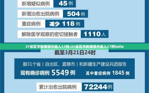 31省区市新增境外输入17例/31省区市新增境外输入17例helle