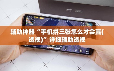 辅助神器“手机拼三张怎么才会赢(透视)”详细辅助透视