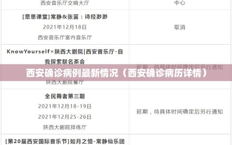 西安确诊病例最新情况（西安确诊病历详情）