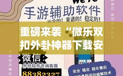 重磅来袭“微乐双扣外卦神器下载安装”(原来确实是有插件)