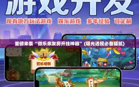 重磅来袭“微乐亲友房开挂神器”(曝光透视必备猫腻)