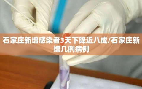 石家庄新增感染者3天下降近八成/石家庄新增几例病例