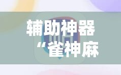 辅助神器“雀神麻将有挂吗”科技辅助神器手机版教程