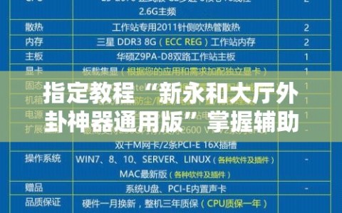 指定教程“新永和大厅外卦神器通用版”掌握辅助功能必胜规则