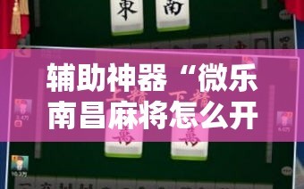 辅助神器“微乐南昌麻将怎么开免费的挂”开挂详细安装教程