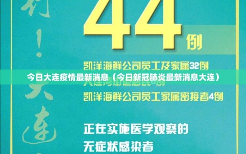 今日大连疫情最新消息（今日新冠肺炎最新消息大连）