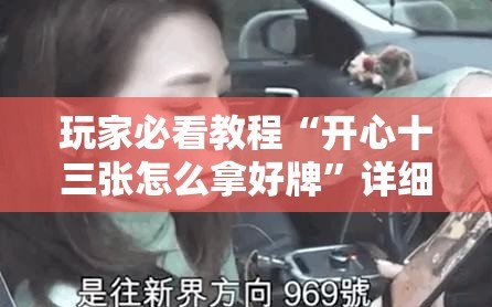 玩家必看教程“开心十三张怎么拿好牌”详细开挂玩法