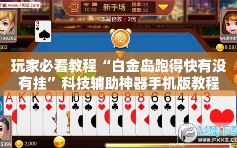 玩家必看教程“白金岛跑得快有没有挂”科技辅助神器手机版教程
