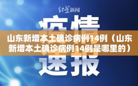 山东新增本土确诊病例14例（山东新增本土确诊病例14例是哪里的）