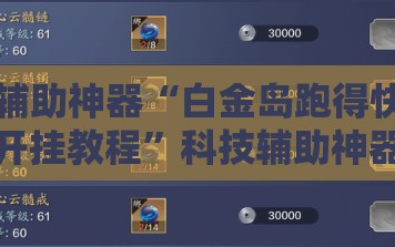 辅助神器“白金岛跑得快开挂教程”科技辅助神器手机版教程