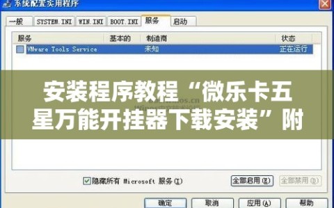 安装程序教程“微乐卡五星万能开挂器下载安装”附开挂脚本详细教程