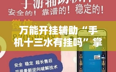 万能开挂辅助“手机十三水有挂吗”掌握辅助功能必胜规则