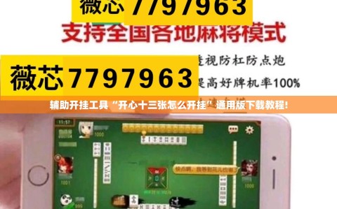 辅助开挂工具“开心十三张怎么开挂”通用版下载教程!