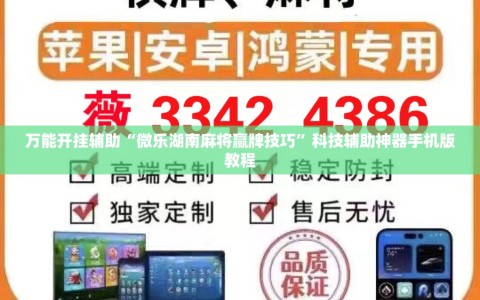 万能开挂辅助“微乐湖南麻将赢牌技巧”科技辅助神器手机版教程