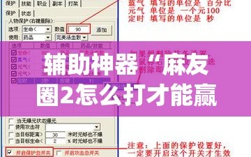 辅助神器“麻友圈2怎么打才能赢”(原来确实是有插件)